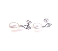 Pendientes Comete Mujer Rugiada in Oro blanco Perla ORP 715 - ORP 715